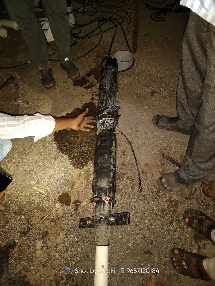 Stuck Borewells motar remove